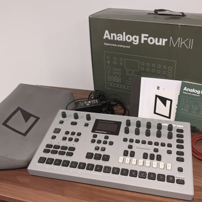 Elektron Analog Four MKII 4-Voice Tabletop Analog Synthesizer 2017 - Present - Grey