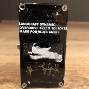 Landgraff Dynamic Overdrive Pedal 1999 - 2015 Signed by John | Reverb