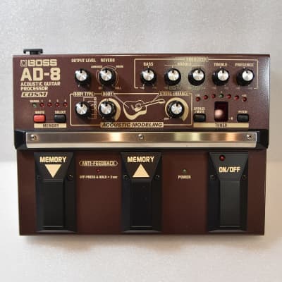 Reverb.com listing, price, conditions, and images for boss-ad-8-acoustic-guitar-processor