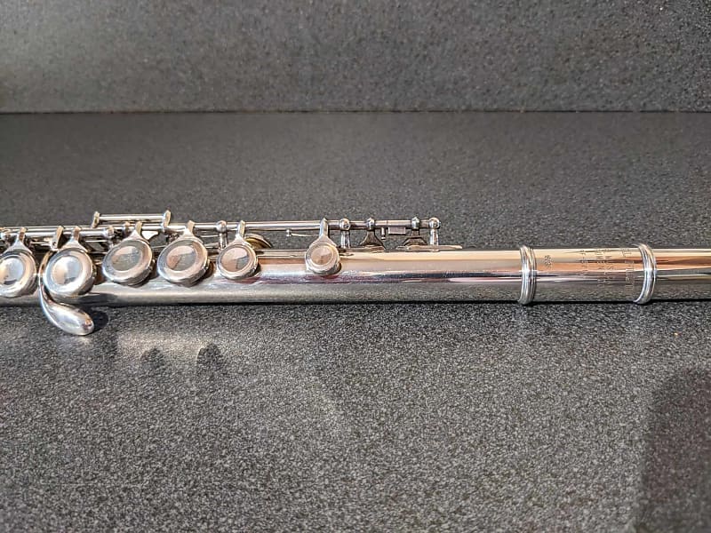 Pearl Flute PF-521 1980s - Silver | Reverb