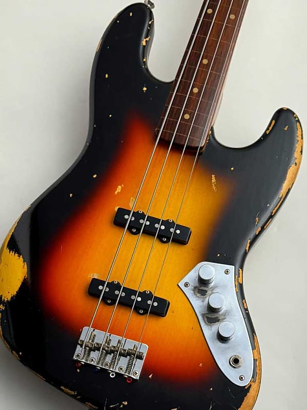 SCOOP CREATION WORKS JB-33 Fretless -Heavy Aged-［GSB019］