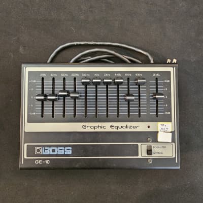 Boss GE-10 Graphic EQ | Reverb