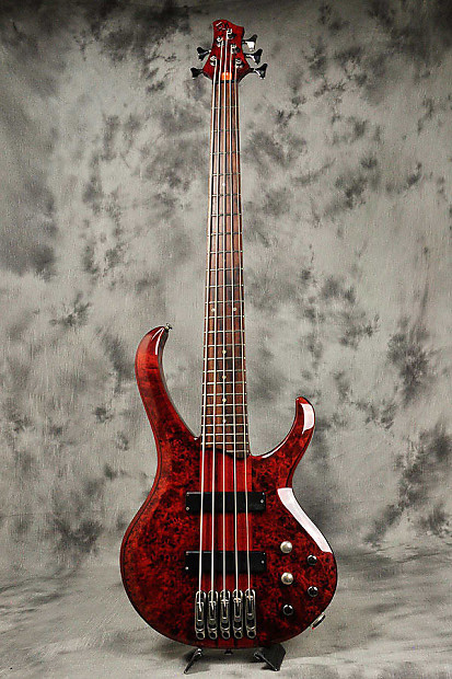Ibanez BTB775PB 5 String Guitar Bass Charcoal Brown