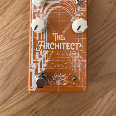 Matthews Effects The Architect Foundational Overdrive/Boost 2010s - Amber image 1