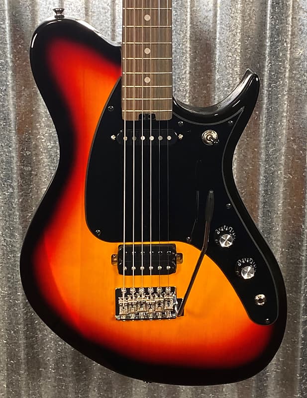 ARIA Pro II JET-BTONE-3TS Baritone Guitar 3 Tone Sunburst | Reverb