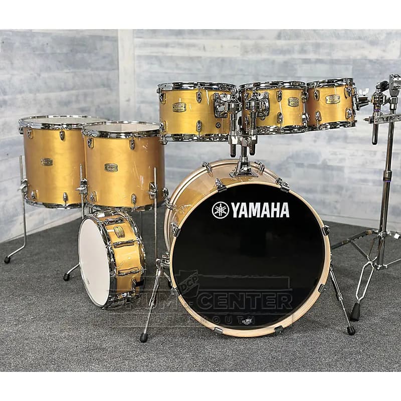 Yamaha Stage Custom Birch 7pc Drum Set 22/8/10/12/14/16/14 Reverb