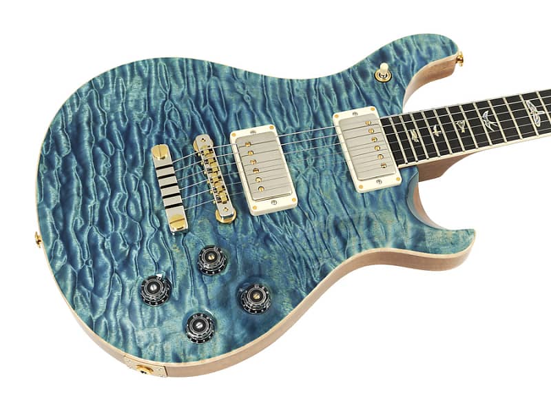 Paul Reed Smith Wood Library Mc 594 Artist Quilt Blackwood Board Aquableux image 1