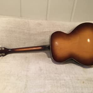Silvertone Kay N1 / N3 Hollowbody Archtop F-Hole Acoustic Guitar 1950's-1960's Tobacco Burst image 14