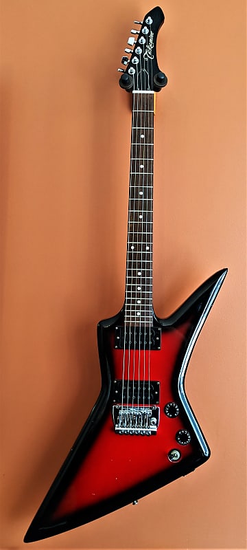 takamine エレキギター 1985 Takamine GX-100T Red Burst RARE Electric Guitar X Shape