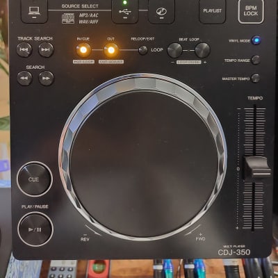 Pioneer CDJ 350 + Zomo Pro Stand (double stand) | Reverb