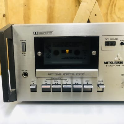 Mitsubishi DT-7 Stereo Cassette Deck w/Dolby NR - Tested & Working - A Rare Find image 3