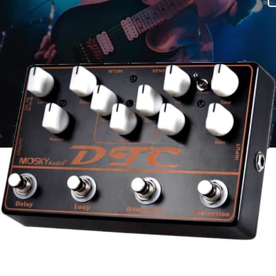 Mosky DTC Analog Multi-function Guitar Effect Pedal features