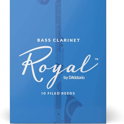 Rico Royal Bass Clarinet 10-Pack 3.5 Strength image 3