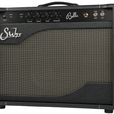 Suhr Bella Hand-Wired Tube Combo in Black with Tolex Front image 3