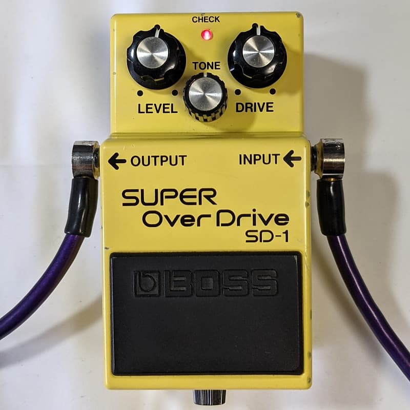 Boss SD-1 Super Overdrive 1981 - 1988 Made In Japan | Reverb