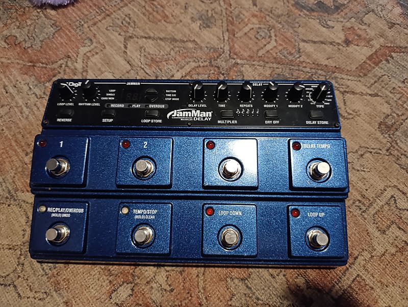 ギター DigiTech JamMan DELAY DigiTech JamMan Delay Looper Phrase/Sampler | Reverb