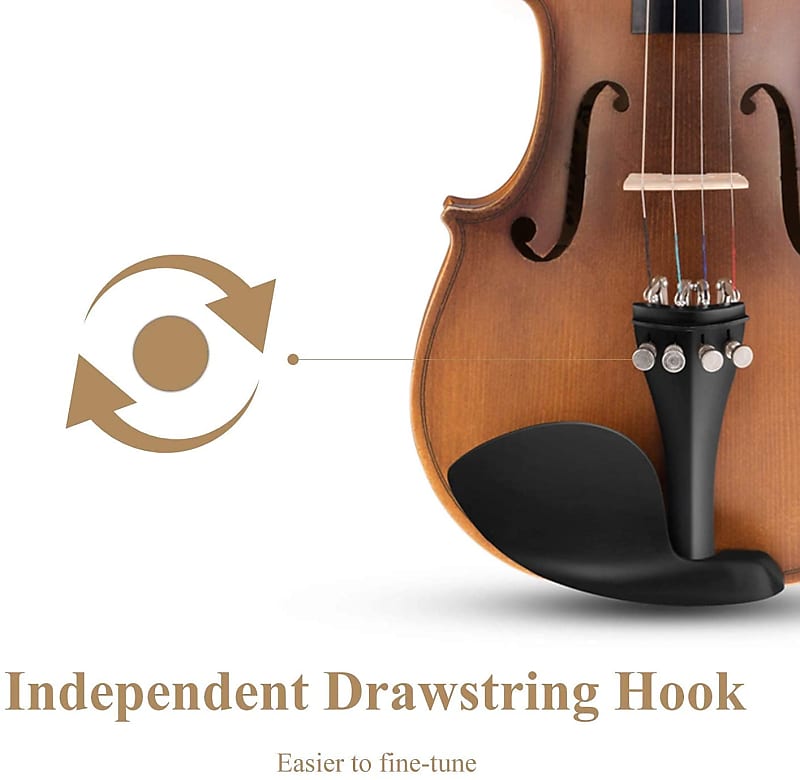 Eastar EVA-3 4/4 Full-Size Violin Set Matte Fiddle Full Kit