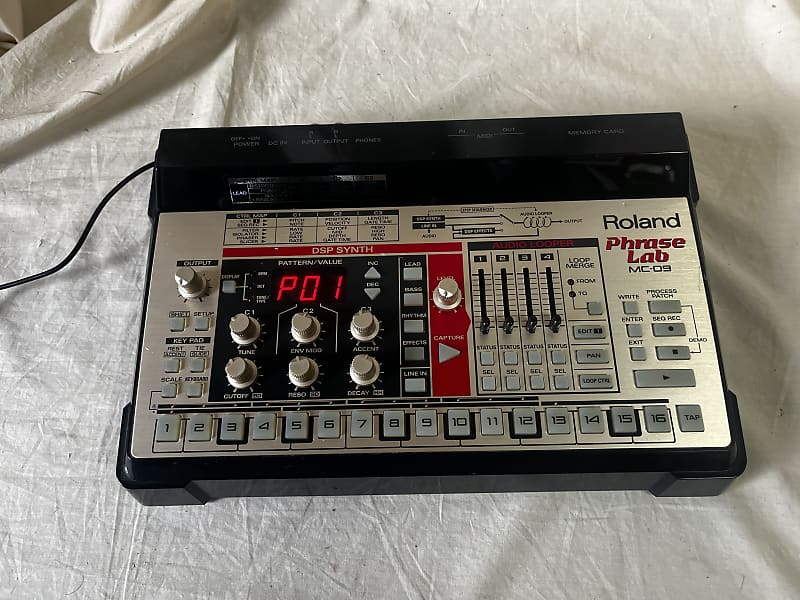 Roland MC-09 PhraseLab w/ 100-240V AC adaptor tb303 | Reverb