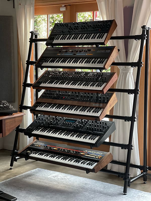 Jaspers 6D 150B Keyboard Stand (6 Tier) Black Reverb