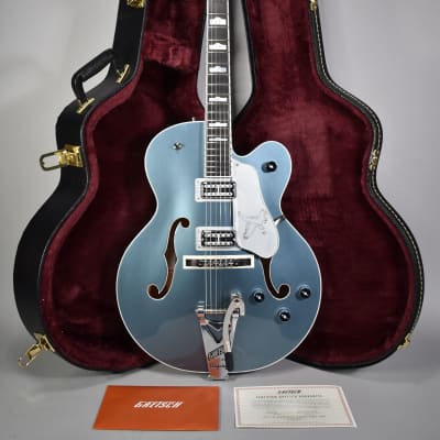 2023 Gretsch G6136T-140 Limited Edition 140th Anniversary Double Platinum Falcon w/OHSC for sale