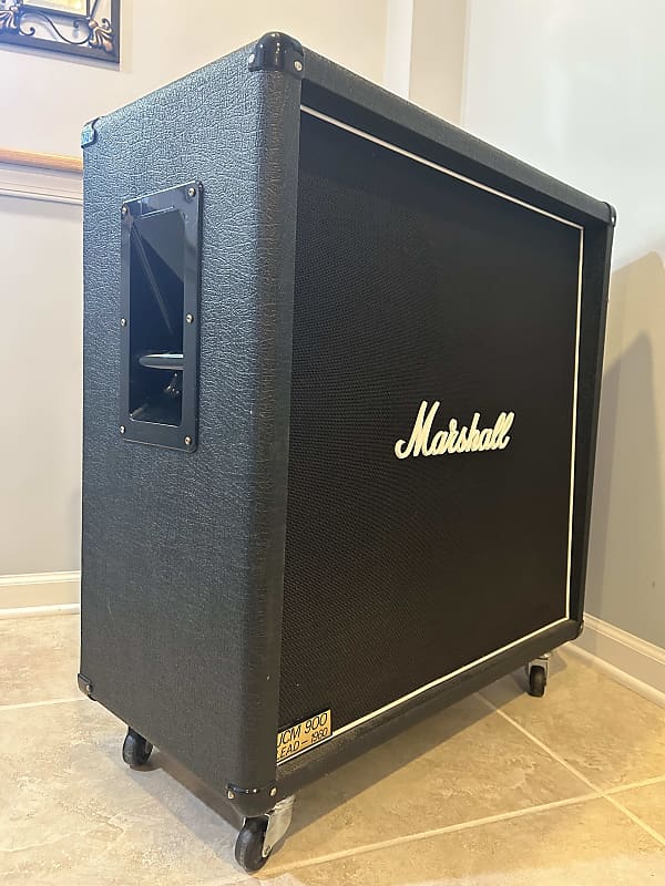 MARSHALL 90s JCM 900 Amp+Box A 4x12 Stack Amplificatore valvolare per  chitarra con cassa