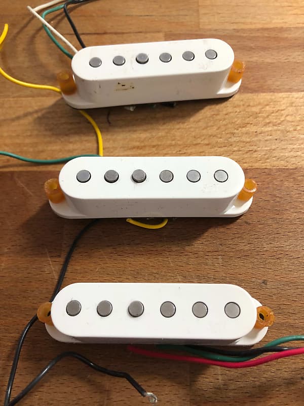 Fender SCN Noiseless Pickups Set of 3 for Strat Stratocaster Samarium Cobalt