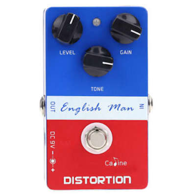 Caline CP-14 English Man Distortion Pedal True Bypass for sale