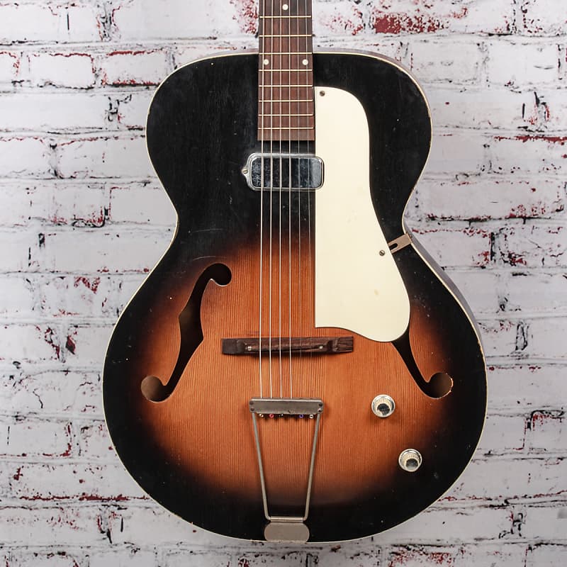 Kay Vintage 1950's N1 Archtop Hollowbody Electric Guitar, Reverb