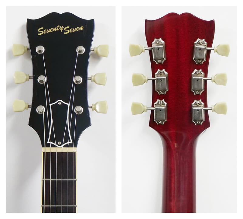 Seventy Seven Guitars EXRUBATO-STD Cherry Red (KM4653) | Reverb