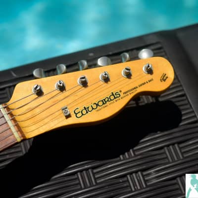 Edwards E-TE-100 CTM/LT Telecaster Custom - Nitro Finish E Edwards E-TE-100 CTM/LT Telecaster Custom - Nitro Finish E