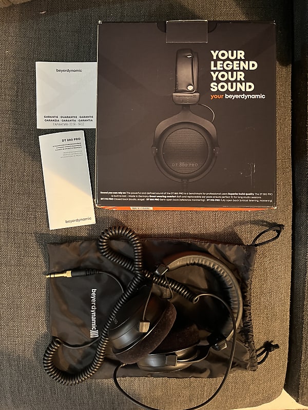 Beyerdynamic DT-880 Pro Studio Headphone - Black edition | Reverb