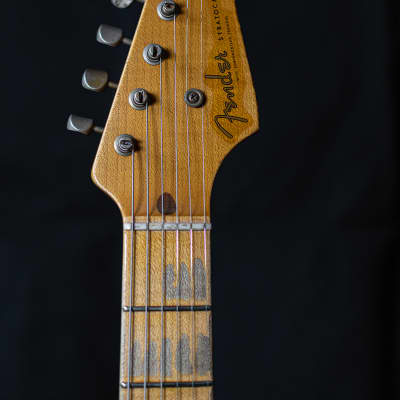 Fender Fender Customshop 1954 Relic, 60th Anniversary Model 2014 - relic sunburst image 3