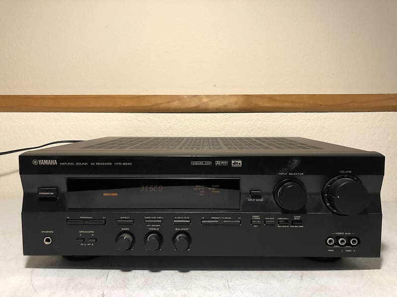 Yamaha HTR5240 Receiver HiFi Stereo Vintage 5.1 Channel Home Reverb