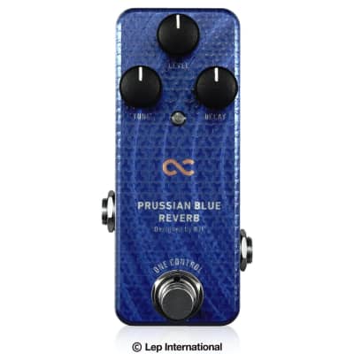 One Control Prussian Blue Reverb OC-PBRn - BJF Series Effects Pedal for Electric Guitar - NEW! for sale