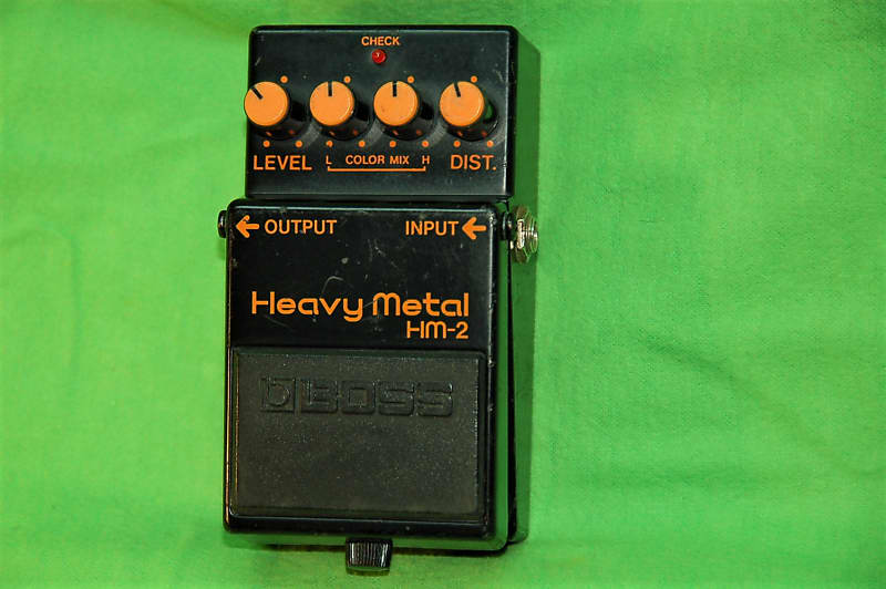 Vintage Boss HM-2 Heavy Metal for electric guitar, Made in Japan, (Black Label). image 1