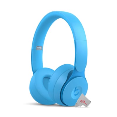 Beats Solo Pro Wireless Noise Cancelling On-Ear Headphones Light Blue image 1