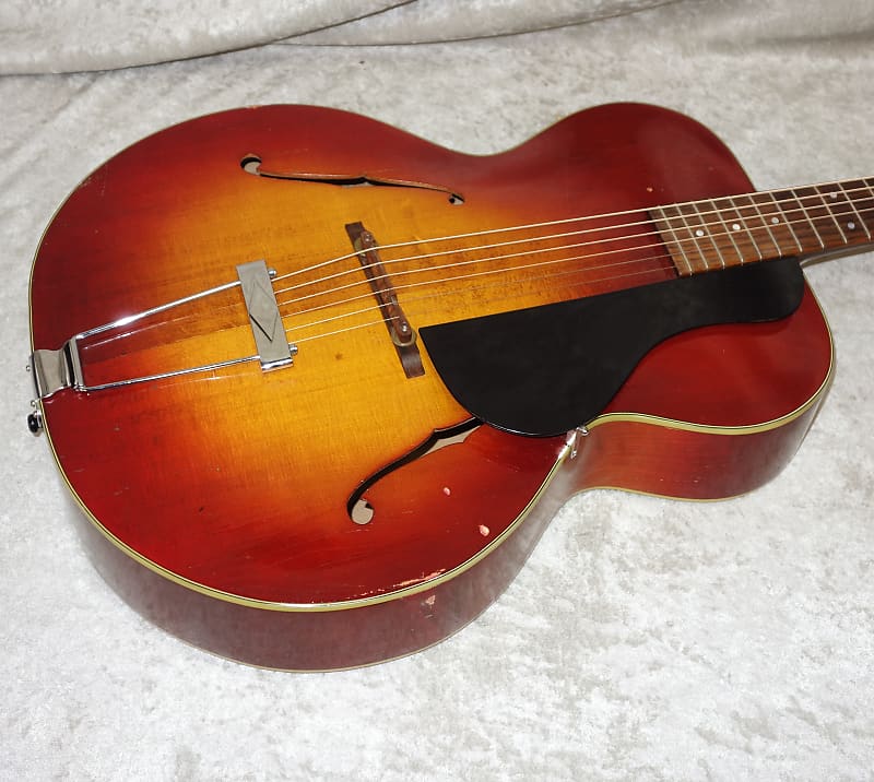 Vintage 1935 Gretsch Model 35 American Orchestra arch top hollow body acoustic image 1