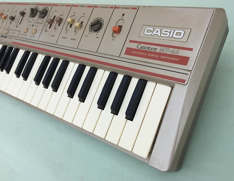 CASIO Casiotone MT-46 ビンテージ80年代 It took me 9 months to make this video: Casio Casiotone MT