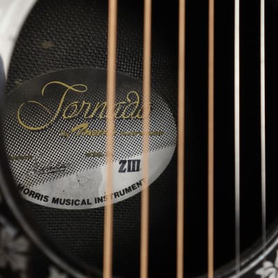 Morris Japan Tornado Eclipse ZIII Acoustic Electric Guitar image 9