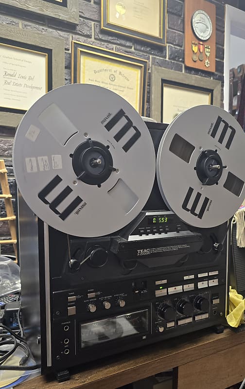 TEAC x2000R 80s Rosewood NEW BELT/Serviced Reverb