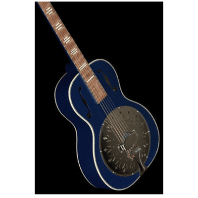 Immagine Recording King RPH-R2-MBL | Series 7 Single 0 Resonator, Matte Blue. New with Full Warranty! - 16