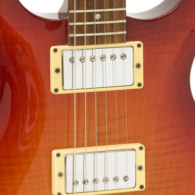 Hamer USA Studio Electric Guitar, Cherry Sunburst, 1996 Model with Rare Schaller 456 Bridge image 5