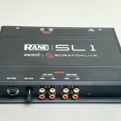 その他 scratch live 1 Rane SL1 SL 1 Serato Scratch Live Professional DJ USB Audio