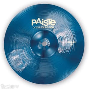 Paiste 10 inch Color Sound 900 Blue Splash Cymbal image 2