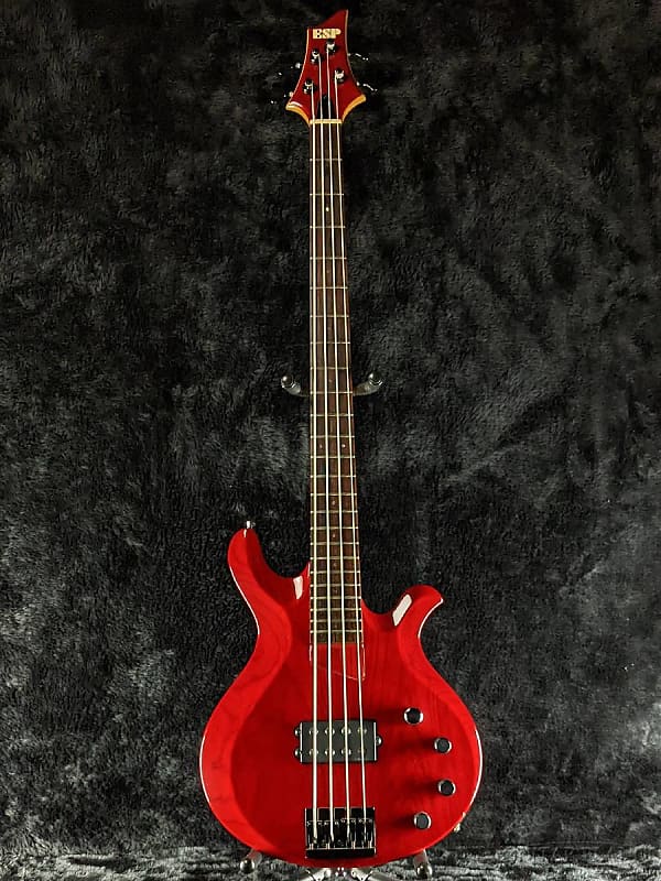 ESP BB-IV -See Thru Red-【USED】【ESP Original Series】【Made in Japan】