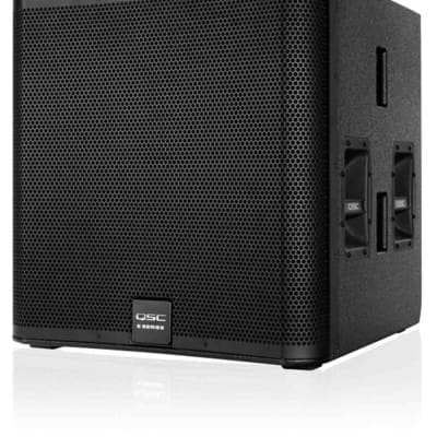 Open Box: QSC E118sw, 18 inches Externally Powered Loud Speakers, Live Sound Reinforcement Subwoofer - Black image 2