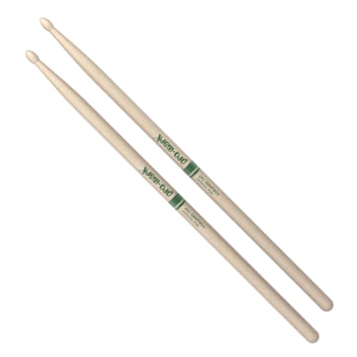 PRO-MARK TXR747W Rock Sticks, Natural American Hickory, WoodTip pair - Drumsticks Bild 1