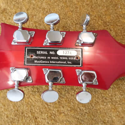 Vintage 1970s MCI Univox Guitorgan Guitar-Organ Rare Factory Additions Mods READ Redburst Color image 12