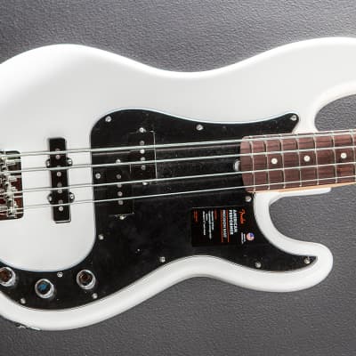 Fender American Performer Precision Bass – Arctic White w/Rosewood for sale