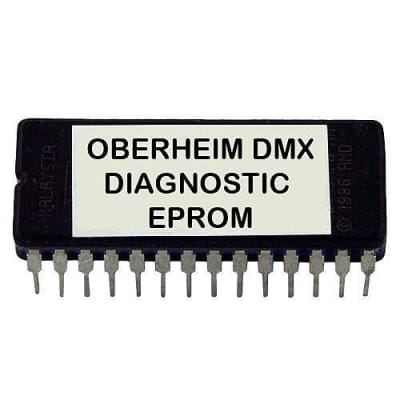 Oberheim DMX Debug Diagnostic Test Firmware EPROM KIT / New ROM Chip Recover Fix Rom